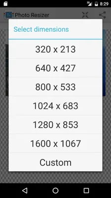 Photo Resizer android App screenshot 11