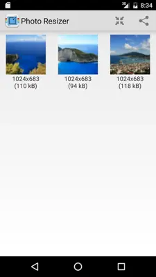 Photo Resizer android App screenshot 6