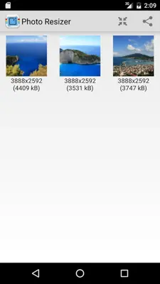 Photo Resizer android App screenshot 8